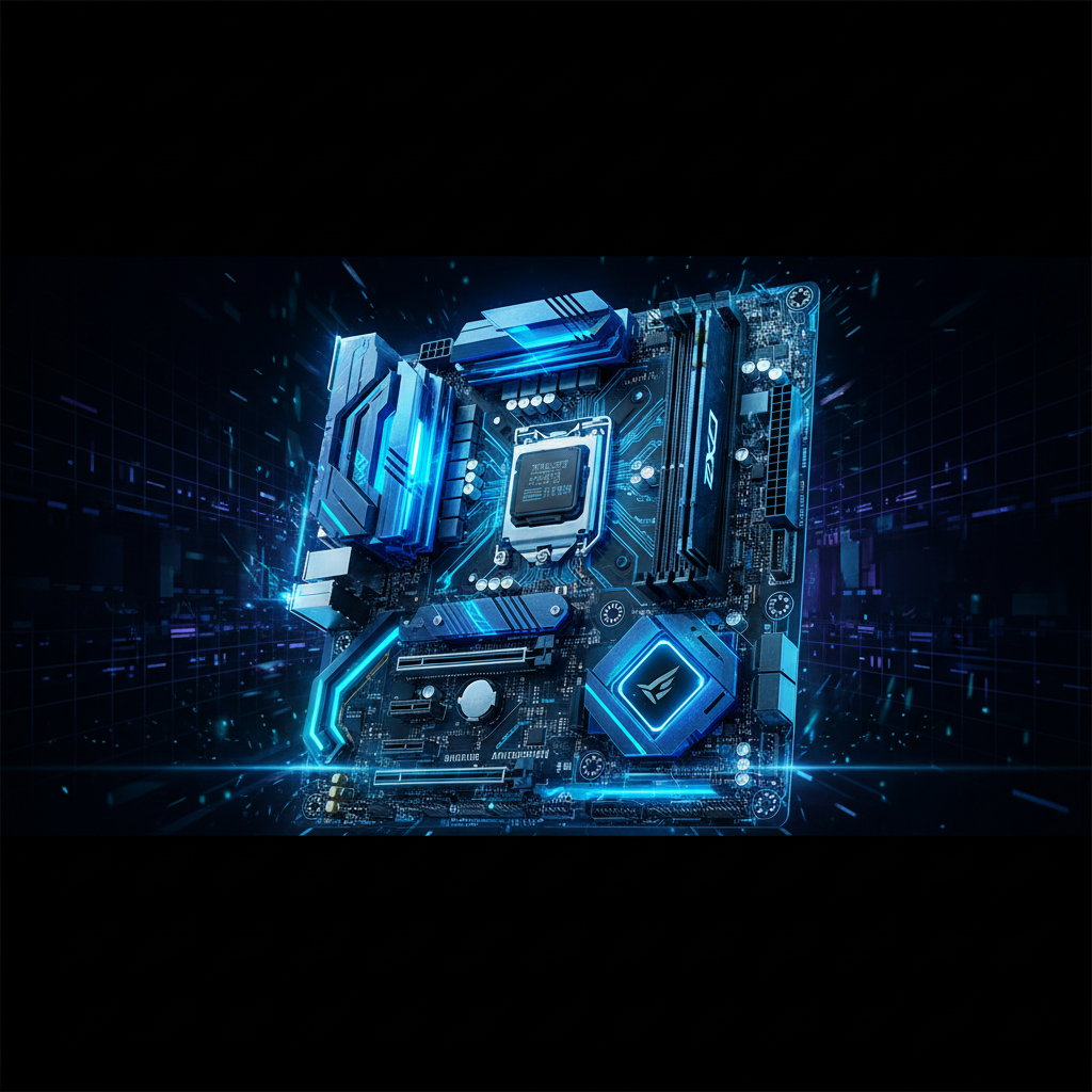 Motherboard circuit board background